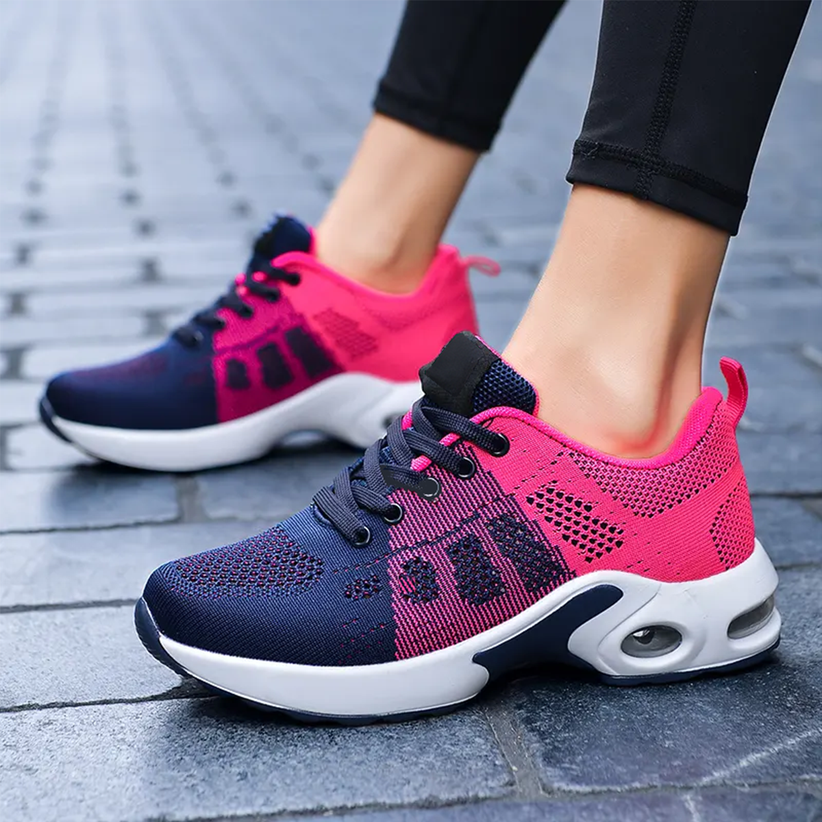 Comfortable Air-Cushioned Shoes + FREE Insoles for All-Day Comfort