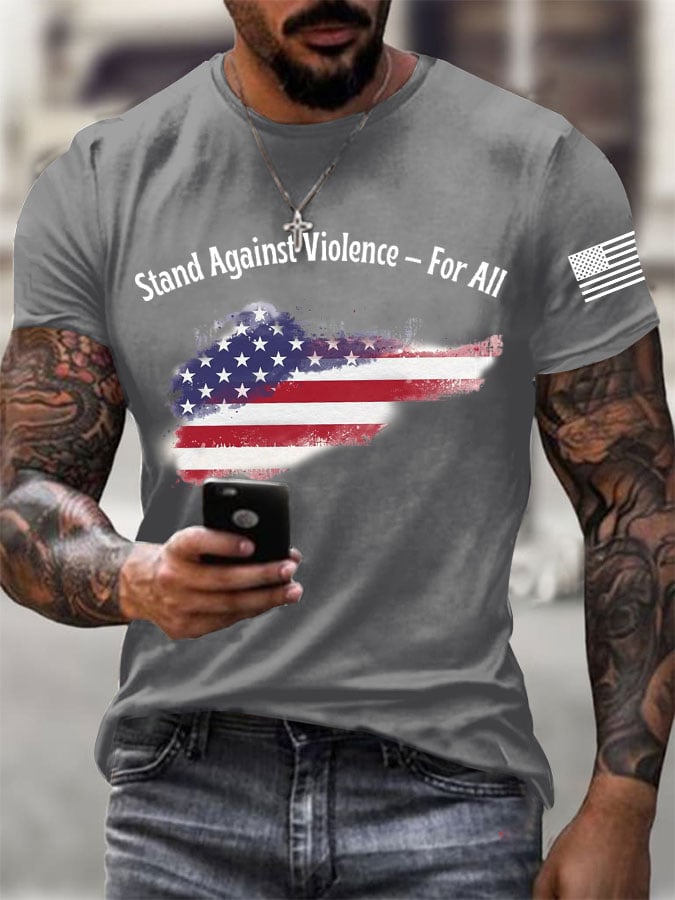 Men's Freedom Printed T-Shirt