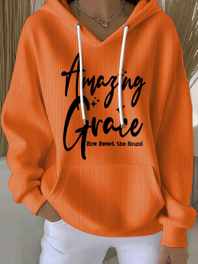 Women's Amazing Grace How Sweet The Sound Sweatshirts