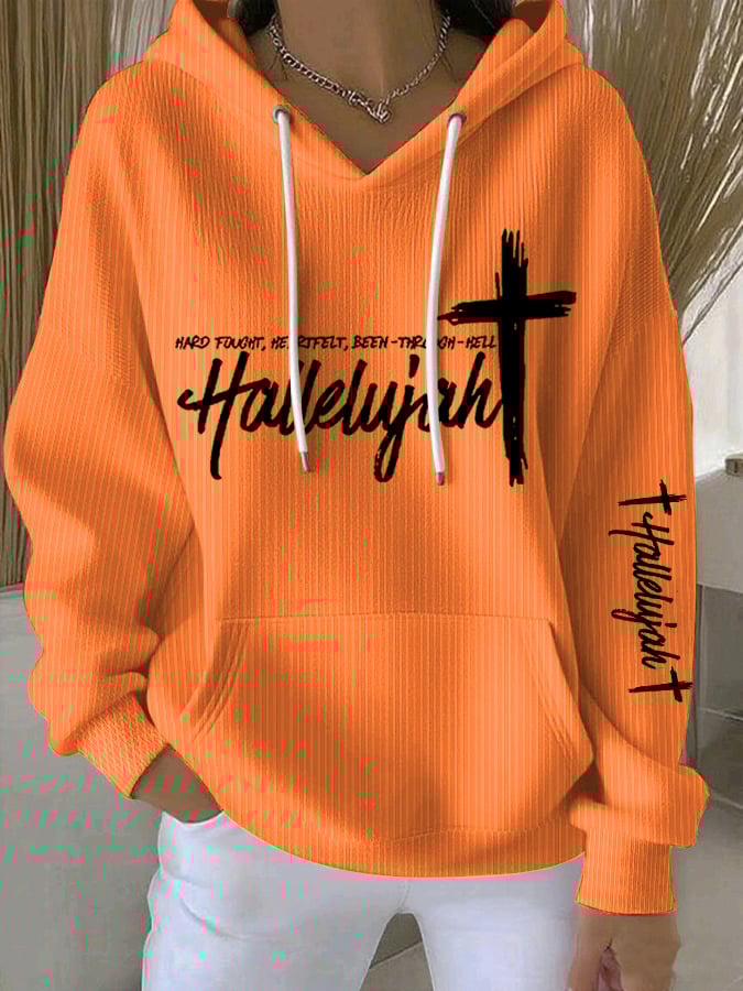 Women's Hard Fought, Heartfelt, Been-Through-Hell Sweatshirts