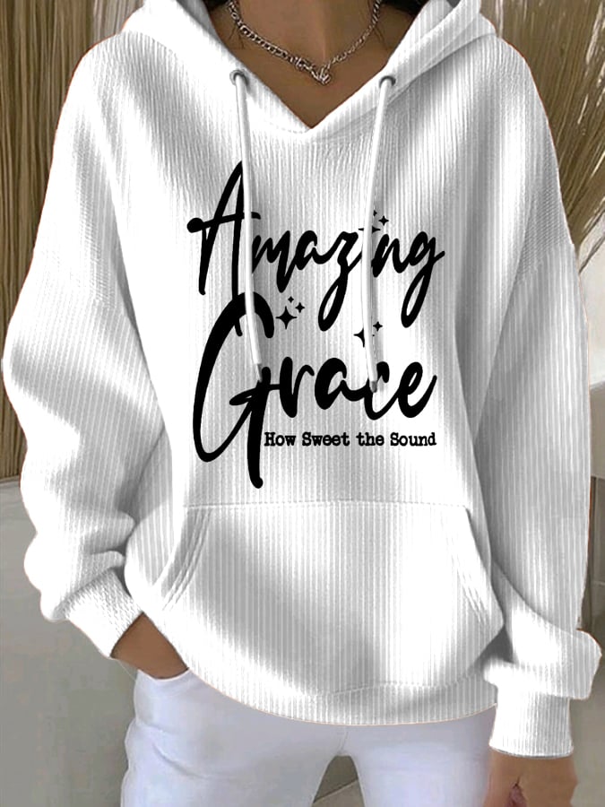Women's Amazing Grace How Sweet The Sound Sweatshirts