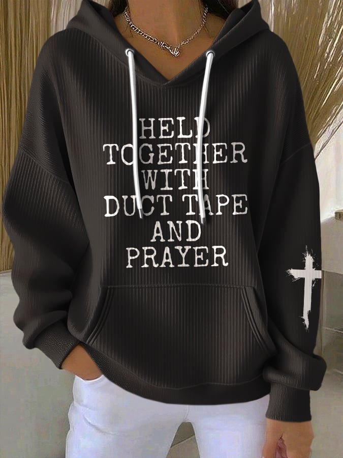 Women'S Casual Faith Hooded Sweatshirt