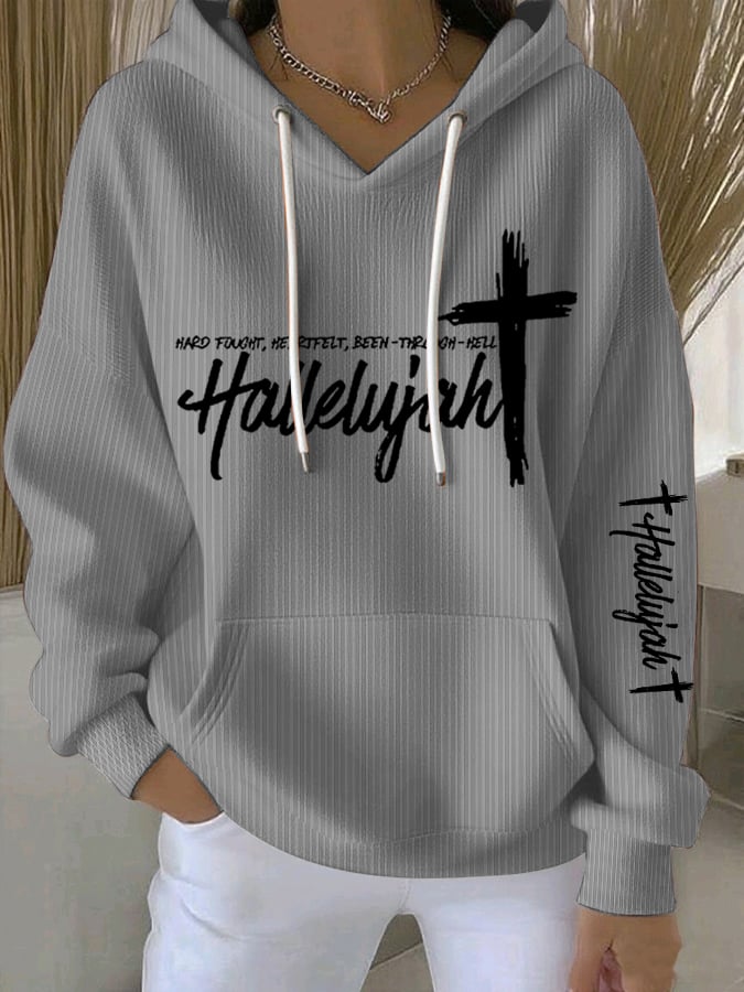 Women's Hard Fought, Heartfelt, Been-Through-Hell Sweatshirts