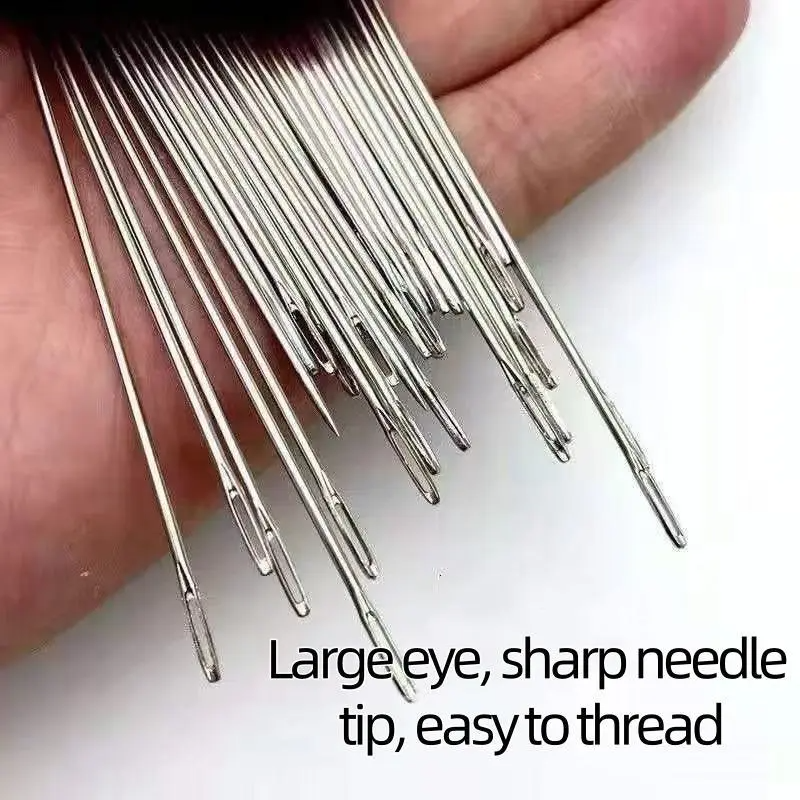 šChristmas-Sale 49%Offā¤34PCS Big Eye Steel Needles Set