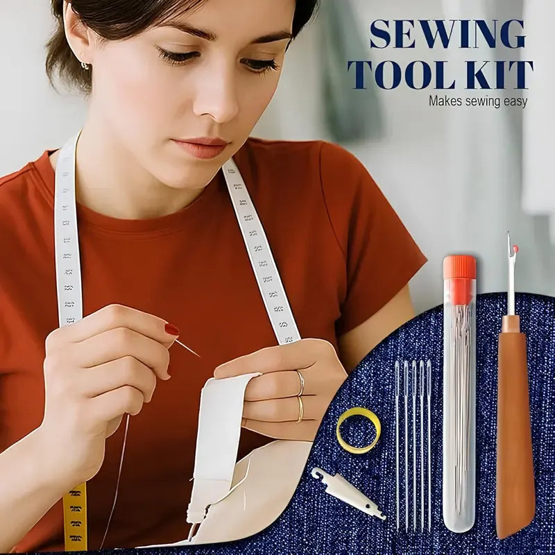šChristmas-Sale 49%Offā¤34PCS Big Eye Steel Needles Set