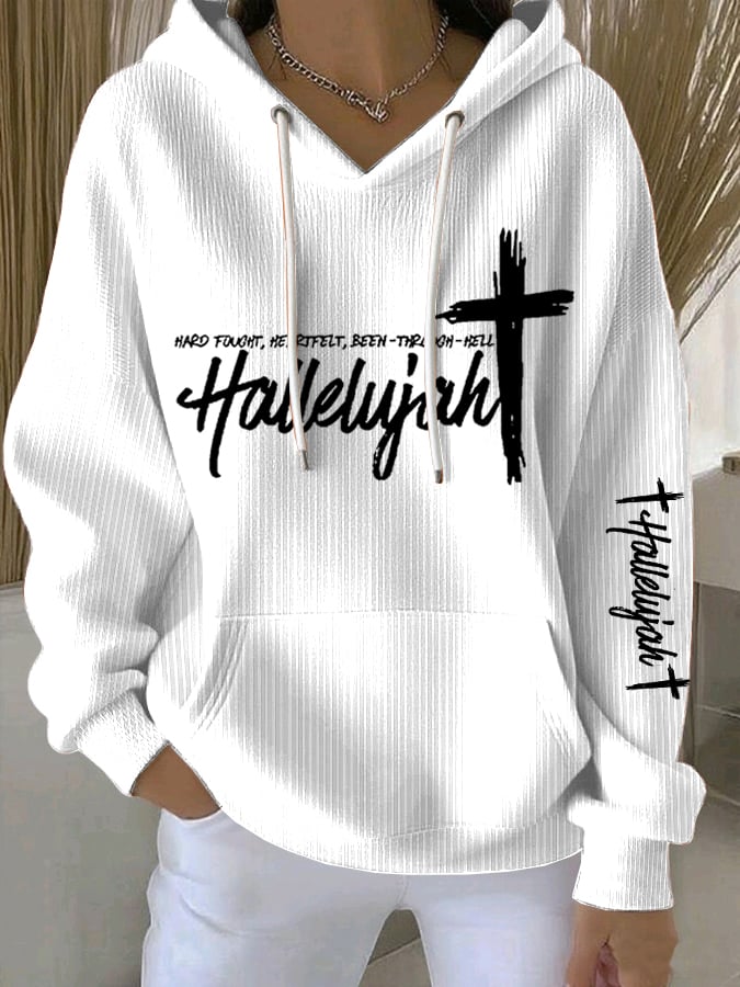 Women's Hard Fought, Heartfelt, Been-Through-Hell Sweatshirts