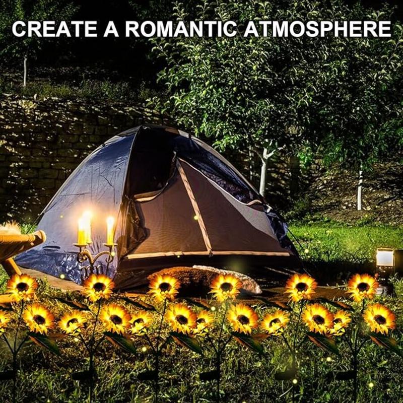 šSolar LED Sunflower Garden Lights-29.6inch/75cm