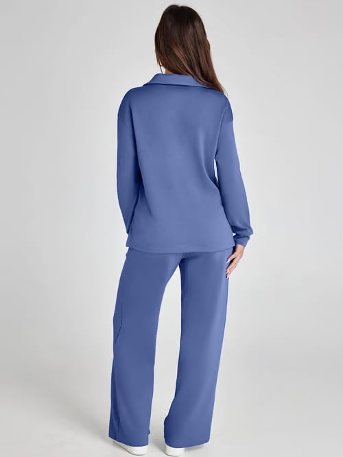 Women's Fall Transition 2-Piece Set - Breathable & Wrinkle Resistant Sweatsuits Sets (🔥Buy 2 Free Shipping)