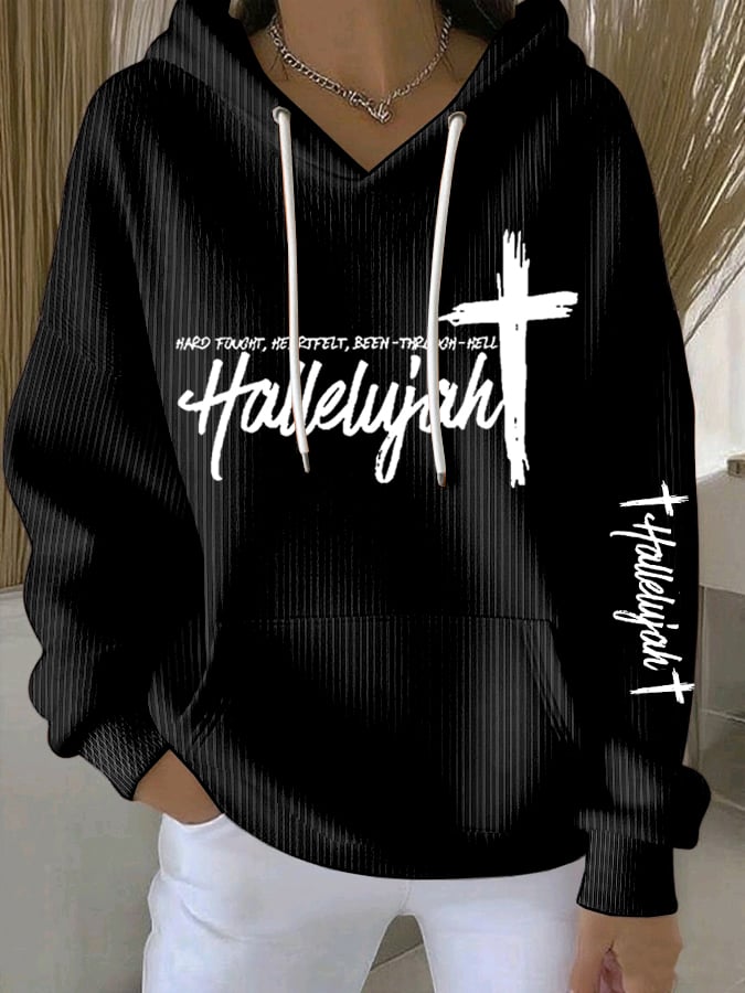 Women's Hard Fought, Heartfelt, Been-Through-Hell Sweatshirts