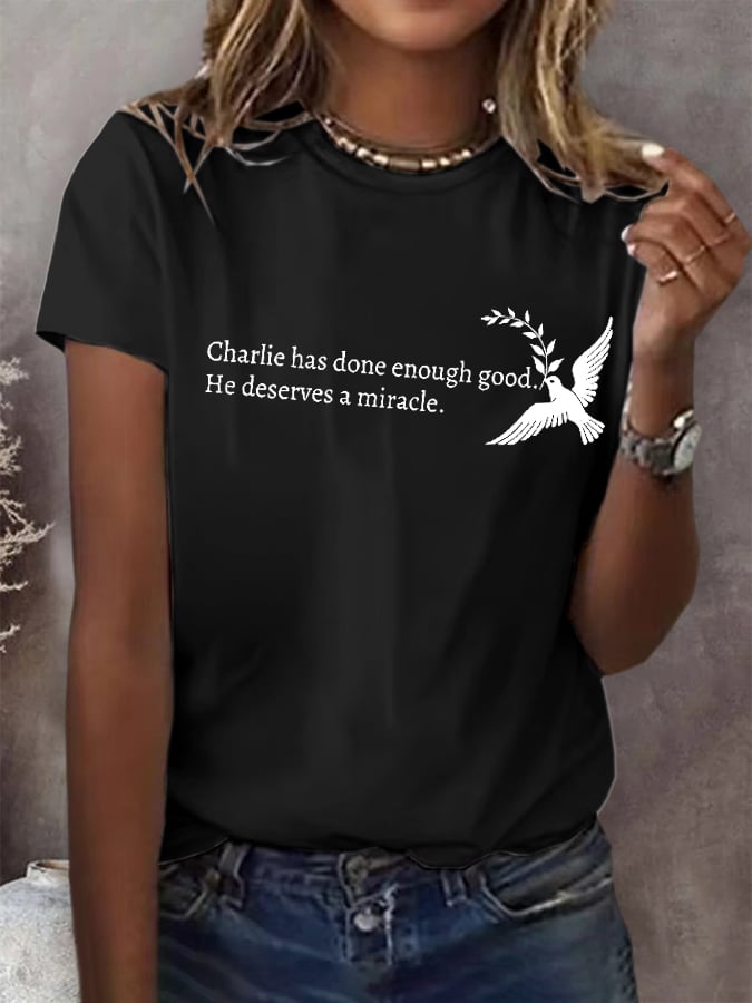 Women's Charlie Kirk This is the Turning Point Pride T-Shirt