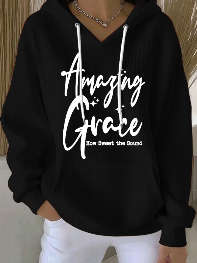 Women's Amazing Grace How Sweet The Sound Sweatshirts