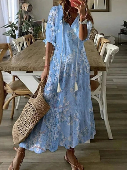 Boho Tummy Coverage Dress