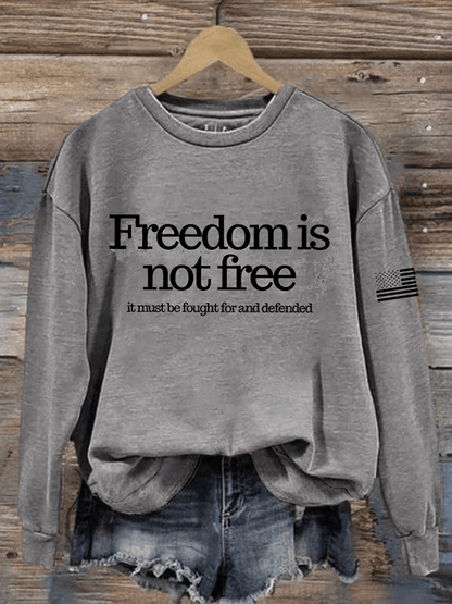 Women's Hot Events Printed Crew Neck Sweatshirt
