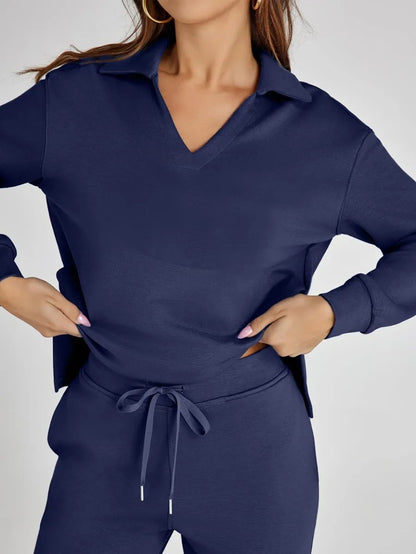 Women's Fall Transition 2-Piece Set - Breathable & Wrinkle Resistant Sweatsuits Sets (🔥Buy 2 Free Shipping)