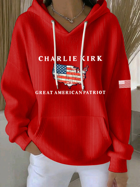 Women's Great American Patriotic Print Casual Sweatshirt