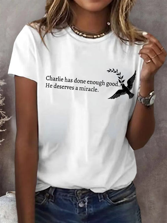 Women's Charlie Kirk This is the Turning Point Pride T-Shirt
