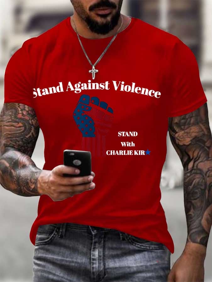 Men's Commemorative Printed T-Shirt