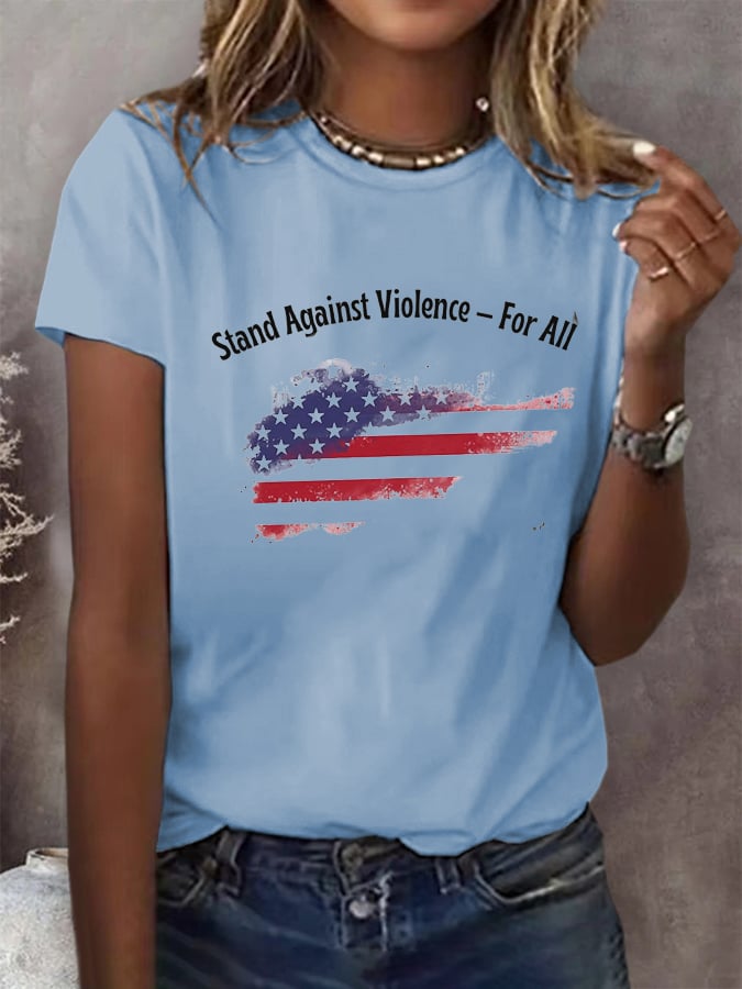 Women's  Print Casual T-shirt