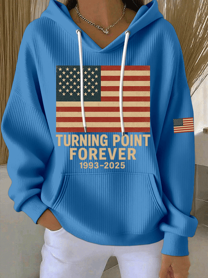 Women's Hot Print Casual Hooded Sweatshirt