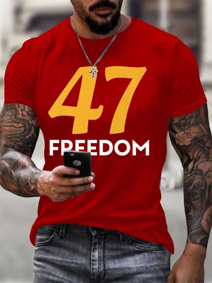 Men's Commemorative Printed T-Shirt