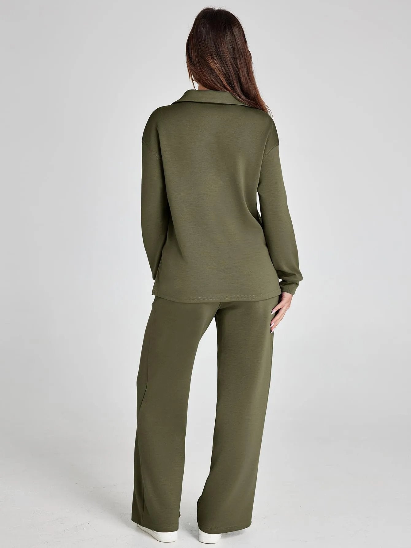 Women's Fall Transition 2-Piece Set - Breathable & Wrinkle Resistant Sweatsuits Sets (🔥Buy 2 Free Shipping)