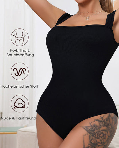 Ribbed Sleeveless Bodysuit