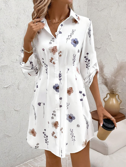 Mayke Elegant Floral Dress