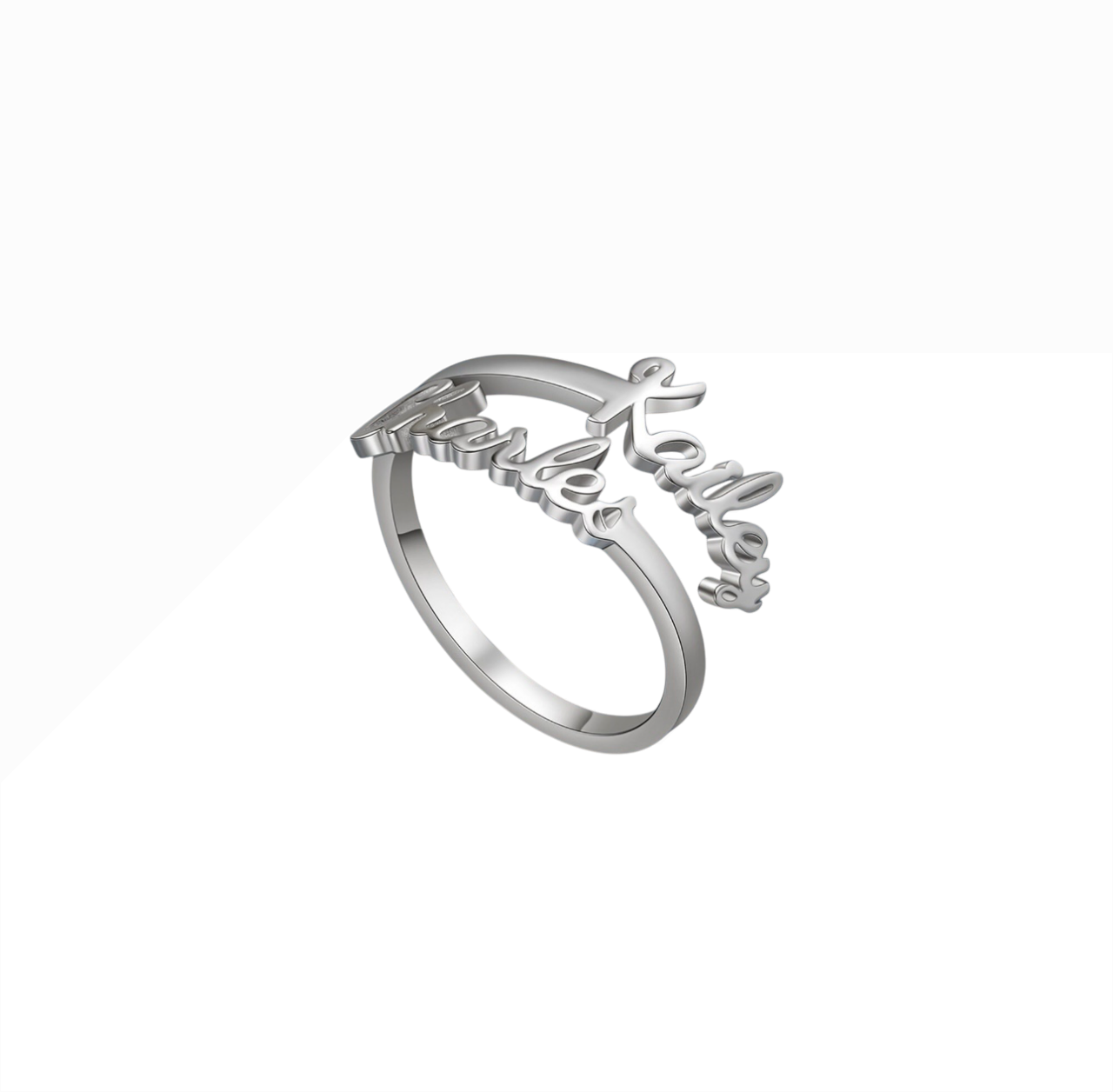 Customized Name Ring