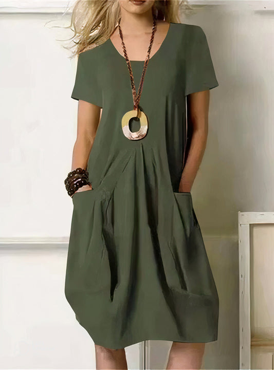 Circle Waltz Casual Dress