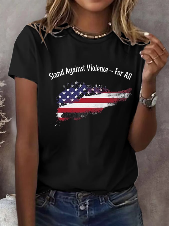 Women's  Print Casual T-shirt