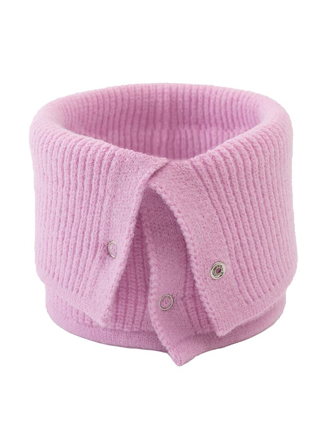 Solid Color Warm Knitted Scarf