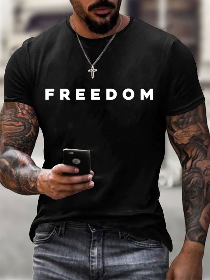Men's Commemorative Printed T-Shirt