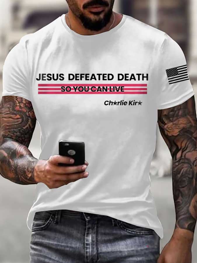 Men's Commemorative Leader Print T-shirt