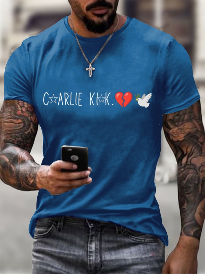 Men's Commemorative Printed T-Shirt