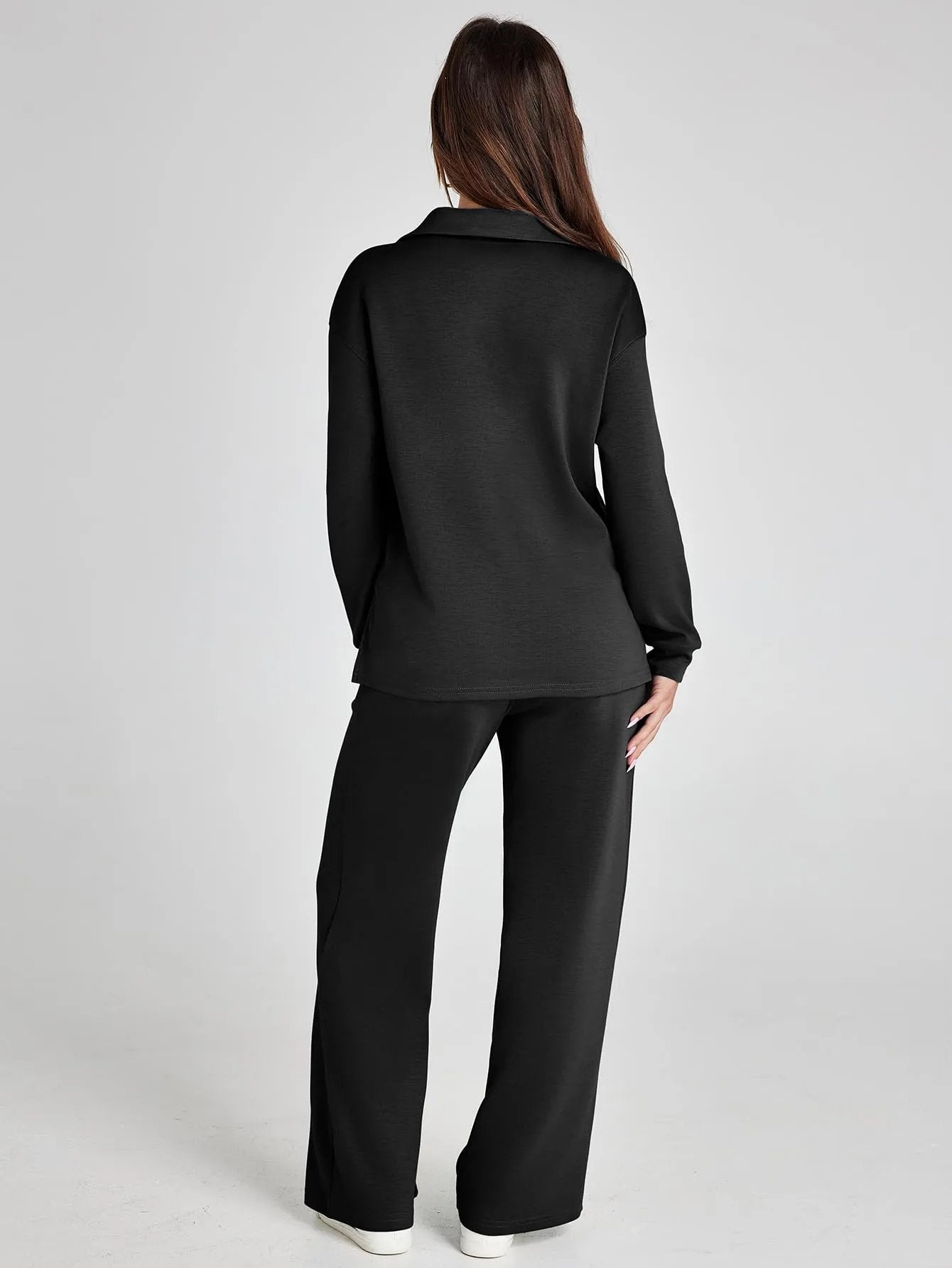 Women's Fall Transition 2-Piece Set - Breathable & Wrinkle Resistant Sweatsuits Sets (🔥Buy 2 Free Shipping)