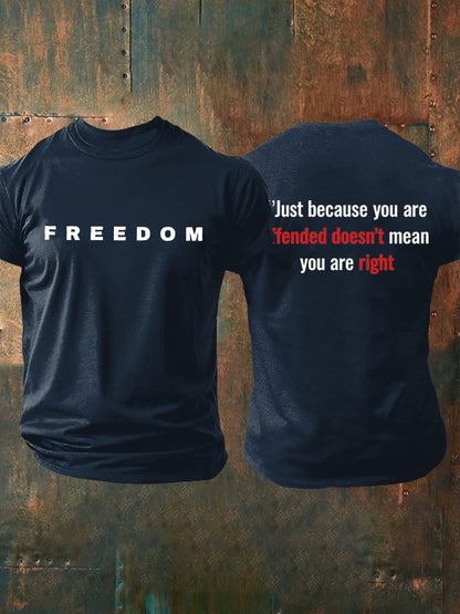 Men's Hot Print T-shirt