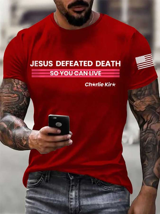 Men's Commemorative Leader Print T-shirt