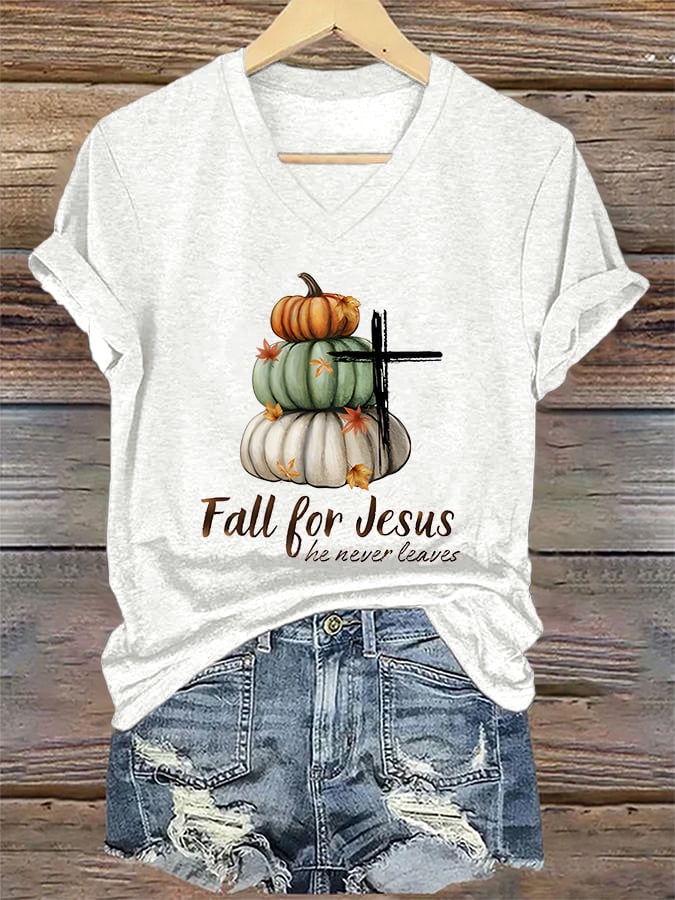 Women'S Casual Faith Short Sleeve T-Shirt