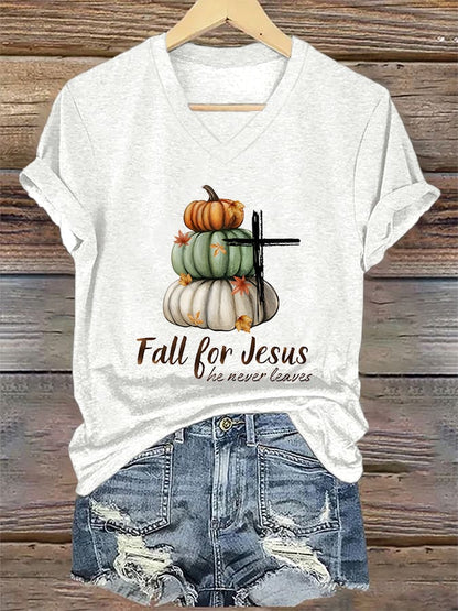 Women'S Casual Faith Short Sleeve T-Shirt
