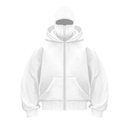 Ninja Zipped Hoodie