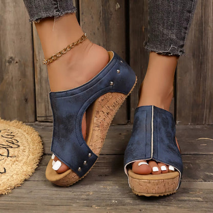 Nova Mid Heel Wedges