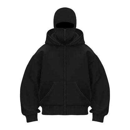 Ninja Zipped Hoodie