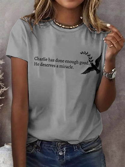 Women's Charlie Kirk This is the Turning Point Pride T-Shirt