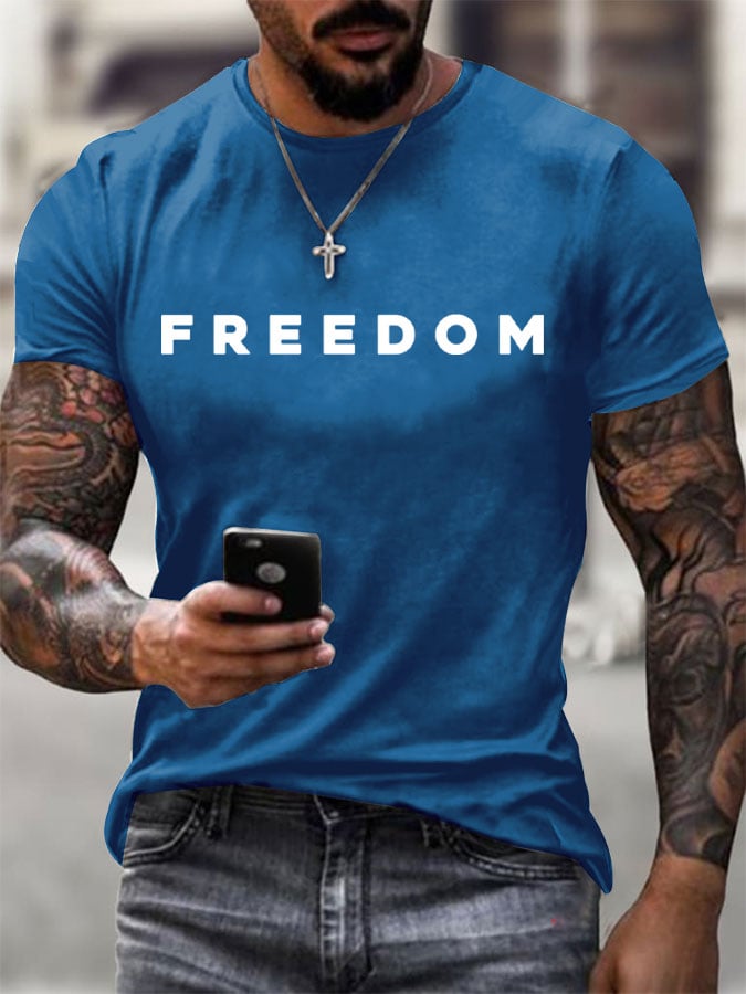 Men's Commemorative Printed T-Shirt