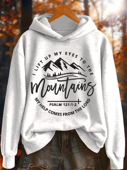 Women's Faith Print Hoodie