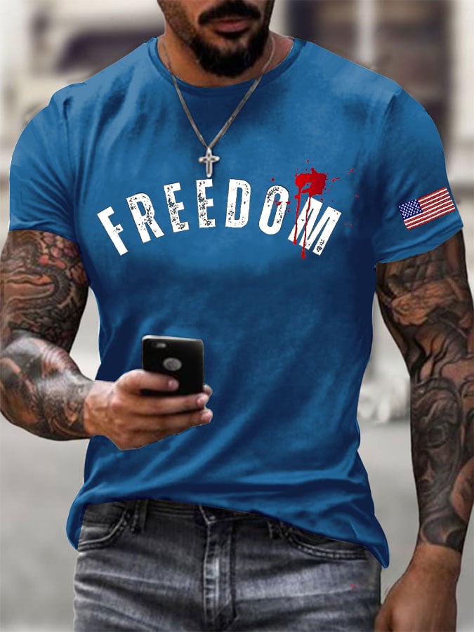 Men's Commemorative Printed T-Shirt
