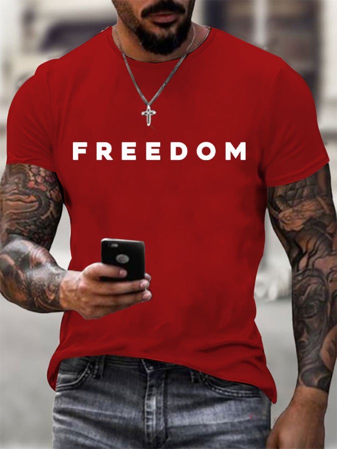 Men's Commemorative Printed T-Shirt