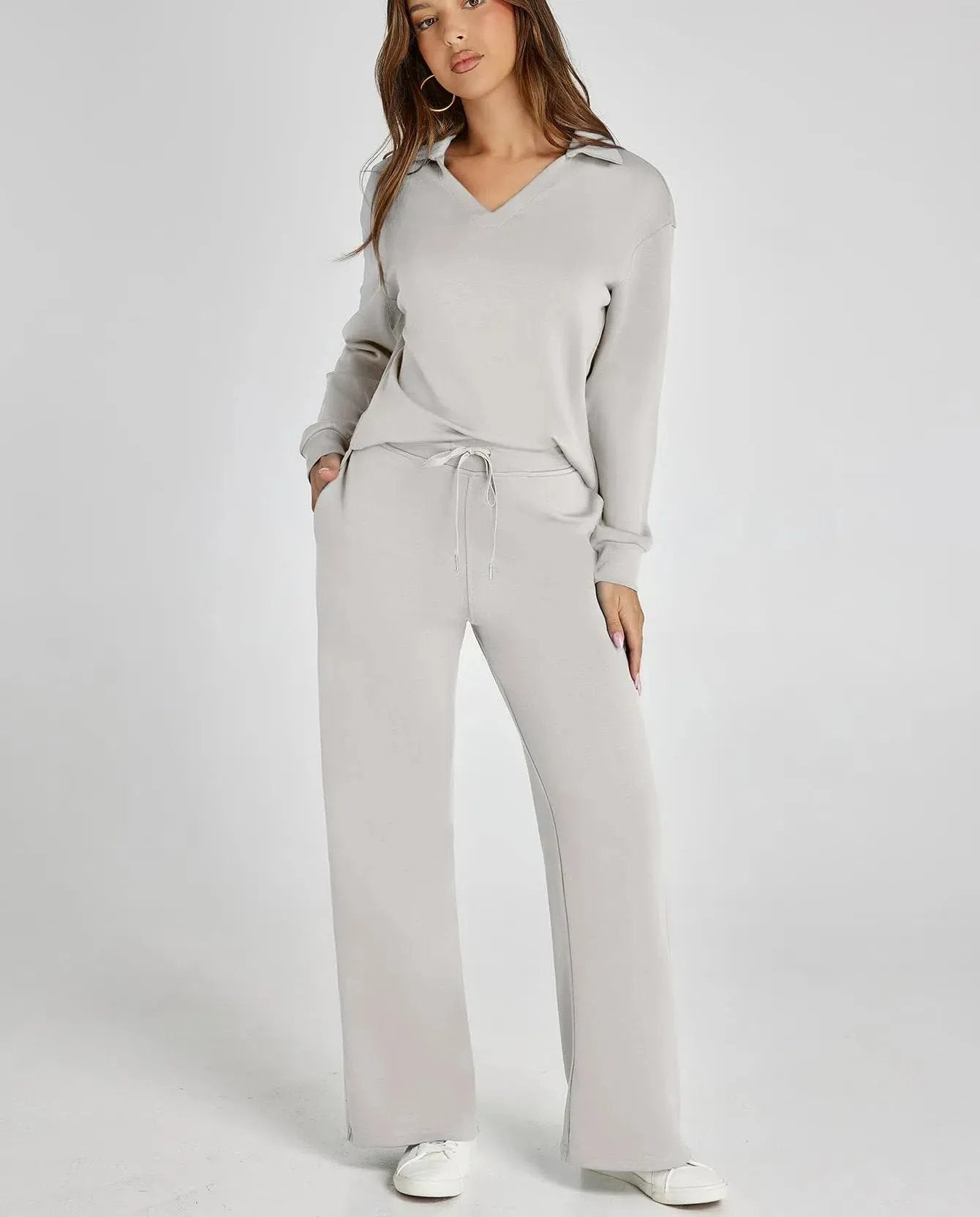 Women's Fall Transition 2-Piece Set - Breathable & Wrinkle Resistant Sweatsuits Sets (🔥Buy 2 Free Shipping)