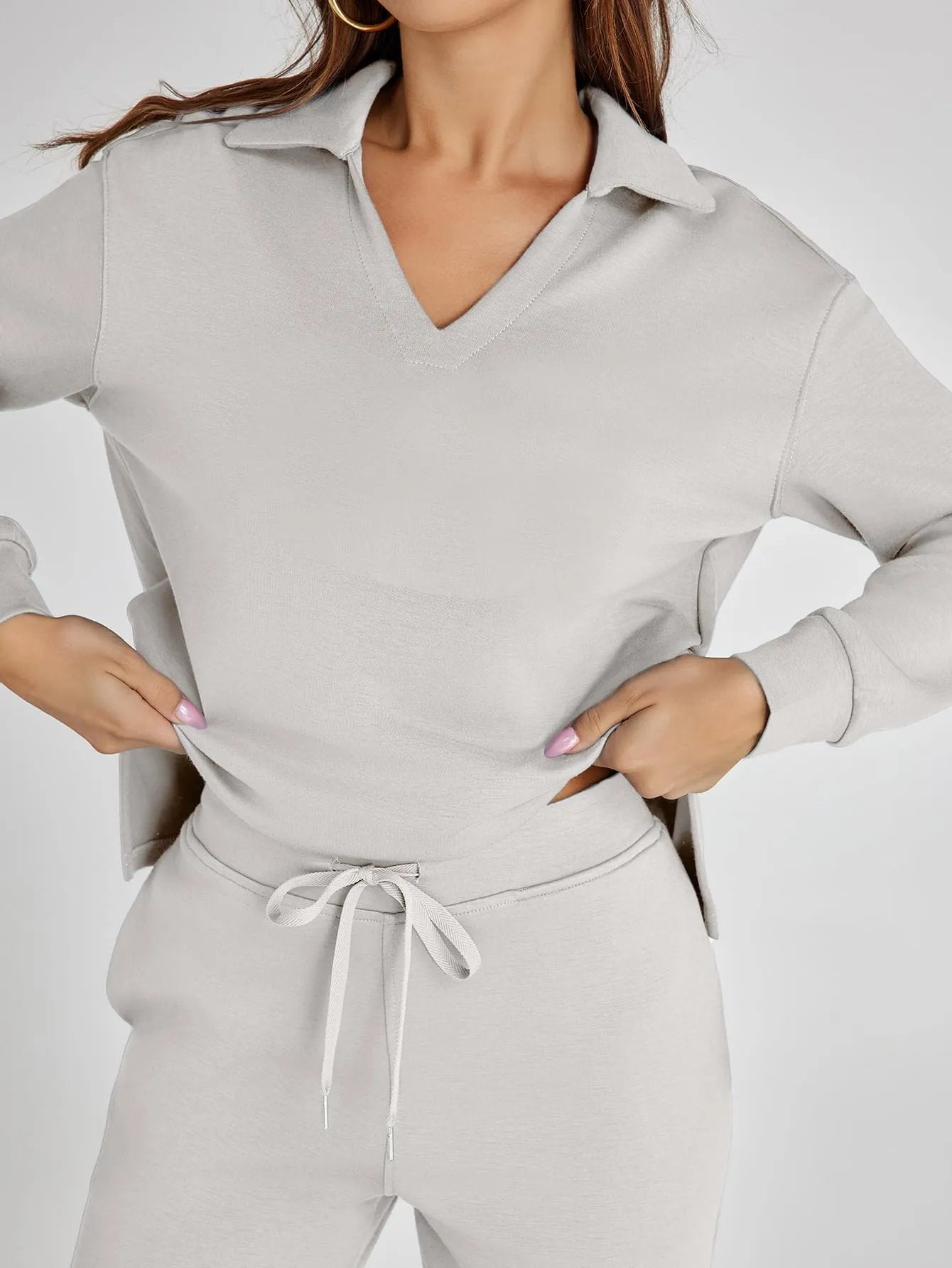 Women's Fall Transition 2-Piece Set - Breathable & Wrinkle Resistant Sweatsuits Sets (🔥Buy 2 Free Shipping)
