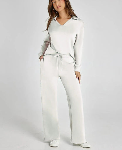 Women's Fall Transition 2-Piece Set - Breathable & Wrinkle Resistant Sweatsuits Sets (🔥Buy 2 Free Shipping)